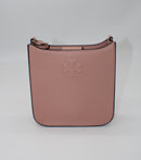 Tory Burch Thea Mini Web Shoulder Bag in Pink Moon