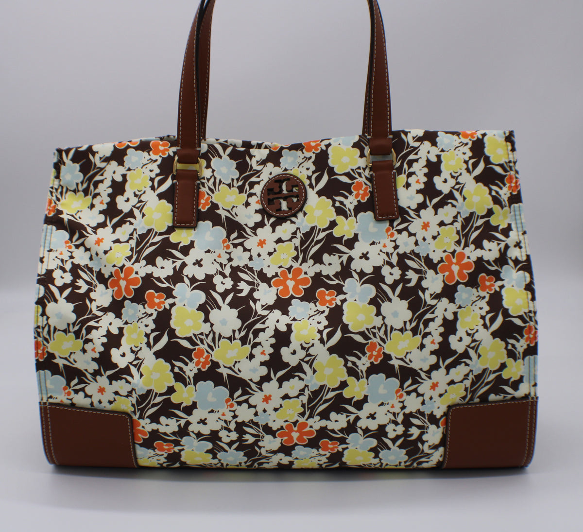 Tory Burch good Ella Floral Tote/Purse