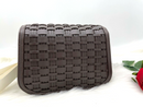 Tory Burch Britten Woven Small Saddle Bag