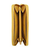 Coach Signature PVC Leather Accordian Zip Wallet