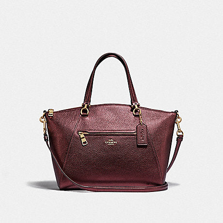 Coach Metallic Prairie Satchel Crossbody