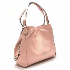 Coach Edie 31 Refined Pebble Leather Shoulder Bag