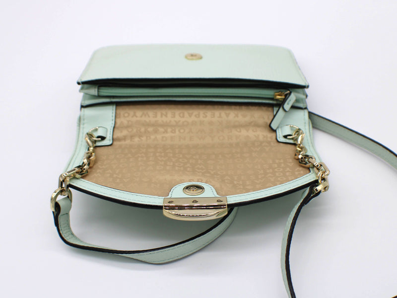 Kate Spade Valli Mulberry Street Pebbled Leather Crossbody Clutch