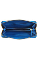 Tory Burch Printed Leather Floral Zip Continental Wallet