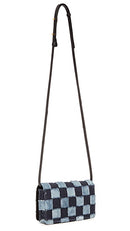 Marc Jacobs Denim Paradise Patchwork Wallet Clutch