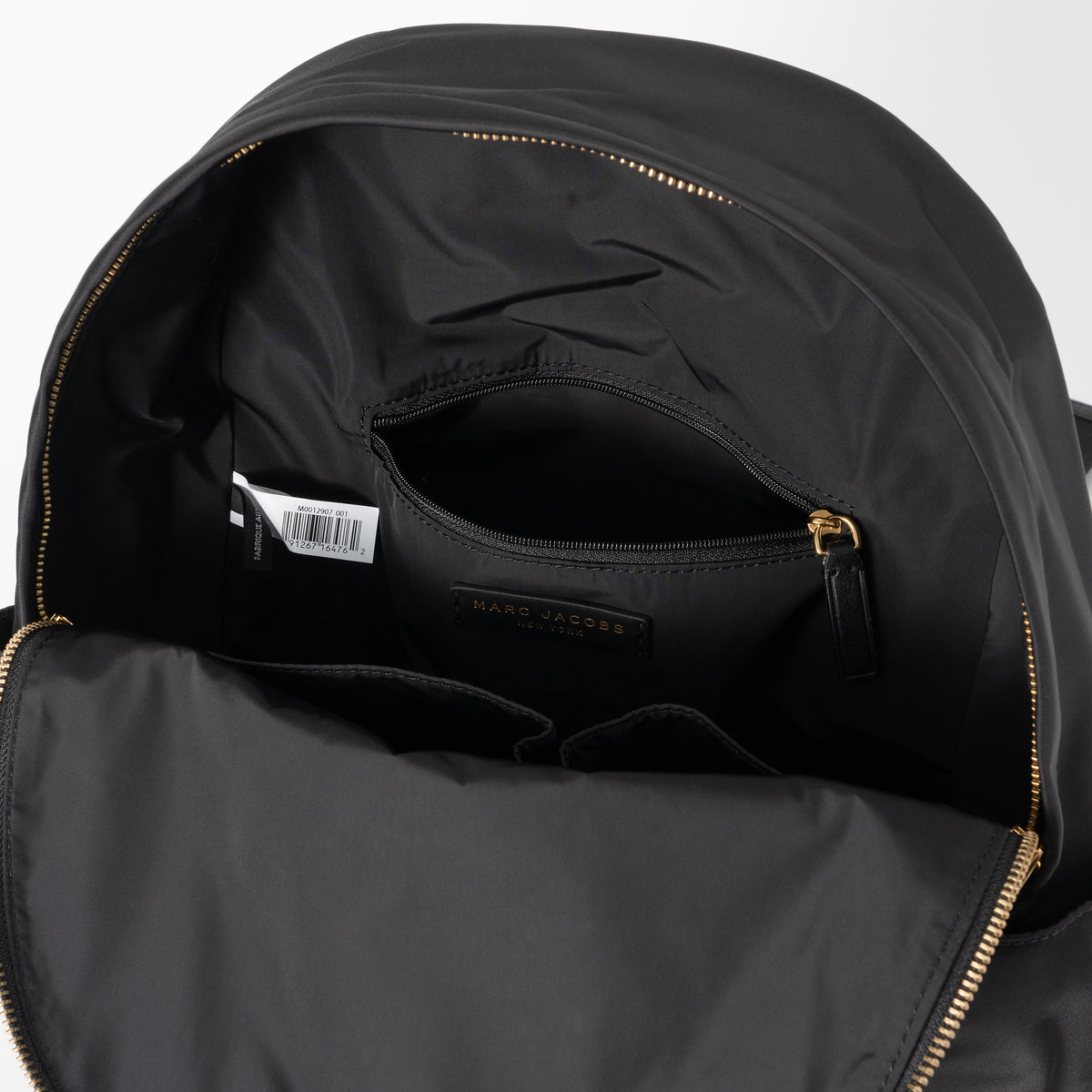 EUC Marc Jacobs Black Preppy Nylon Backpack Marc Jacobs Preppy Quilted Nylon Backpack in Black M0011321  main image 4