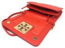 Tory Burch Britten Pebbled Leather Combo Crossbody