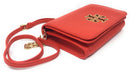 Tory Burch Britten Pebbled Leather Combo Crossbody