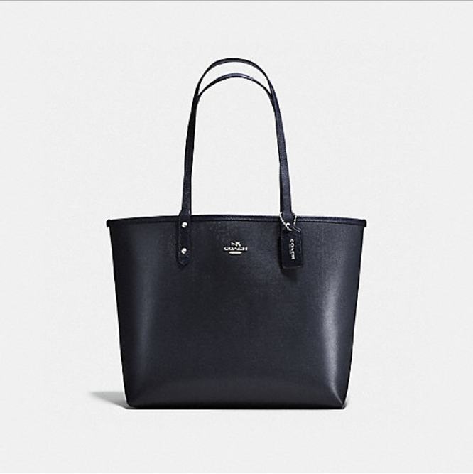 Coach Signature City Zip Reversible Tote