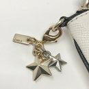 Coach Large Crossgrain Wristlet with Charms