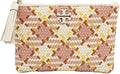 Tory Burch Thea Woven Multi Large Pouch